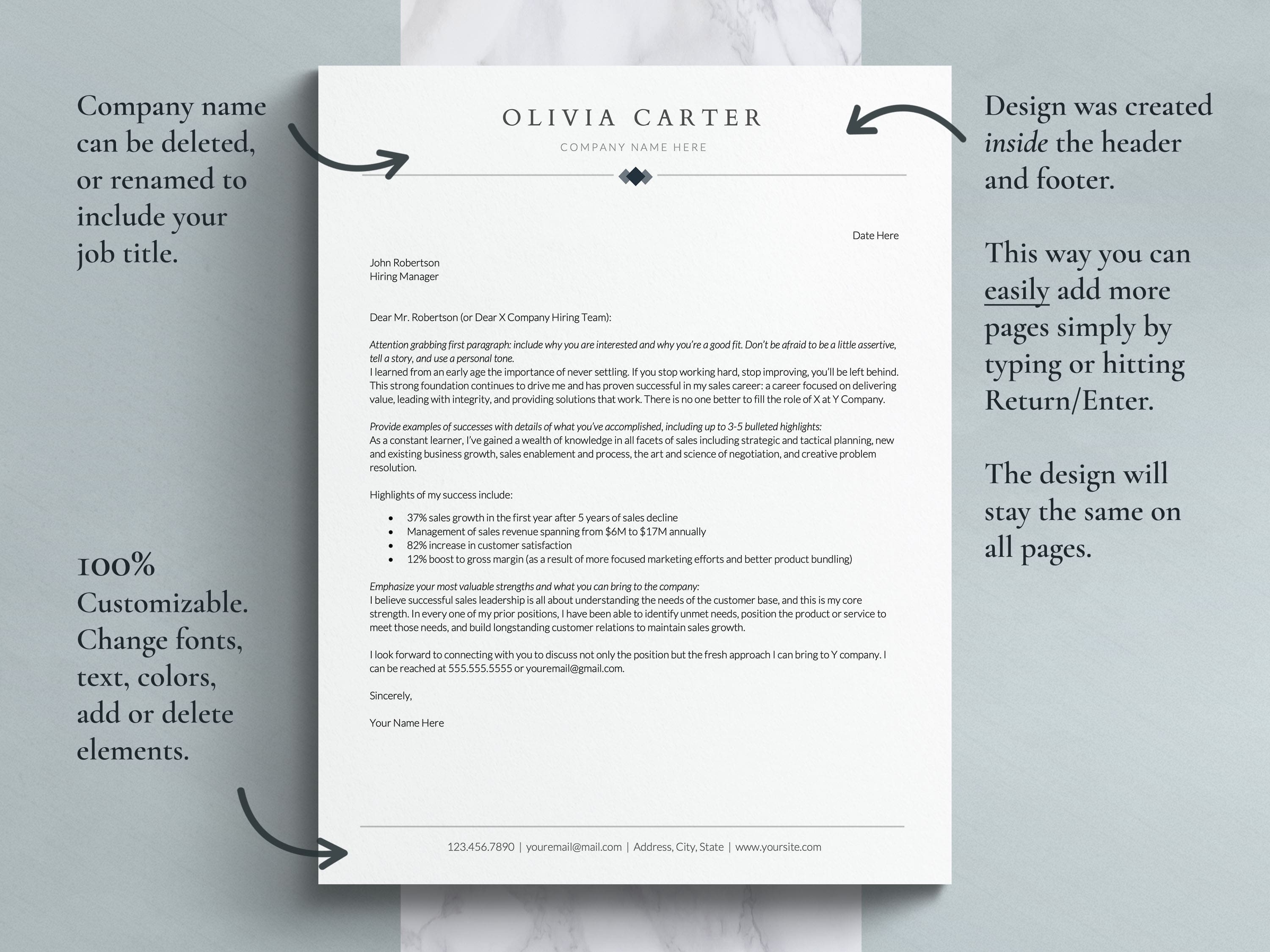 cover page template for google docs word