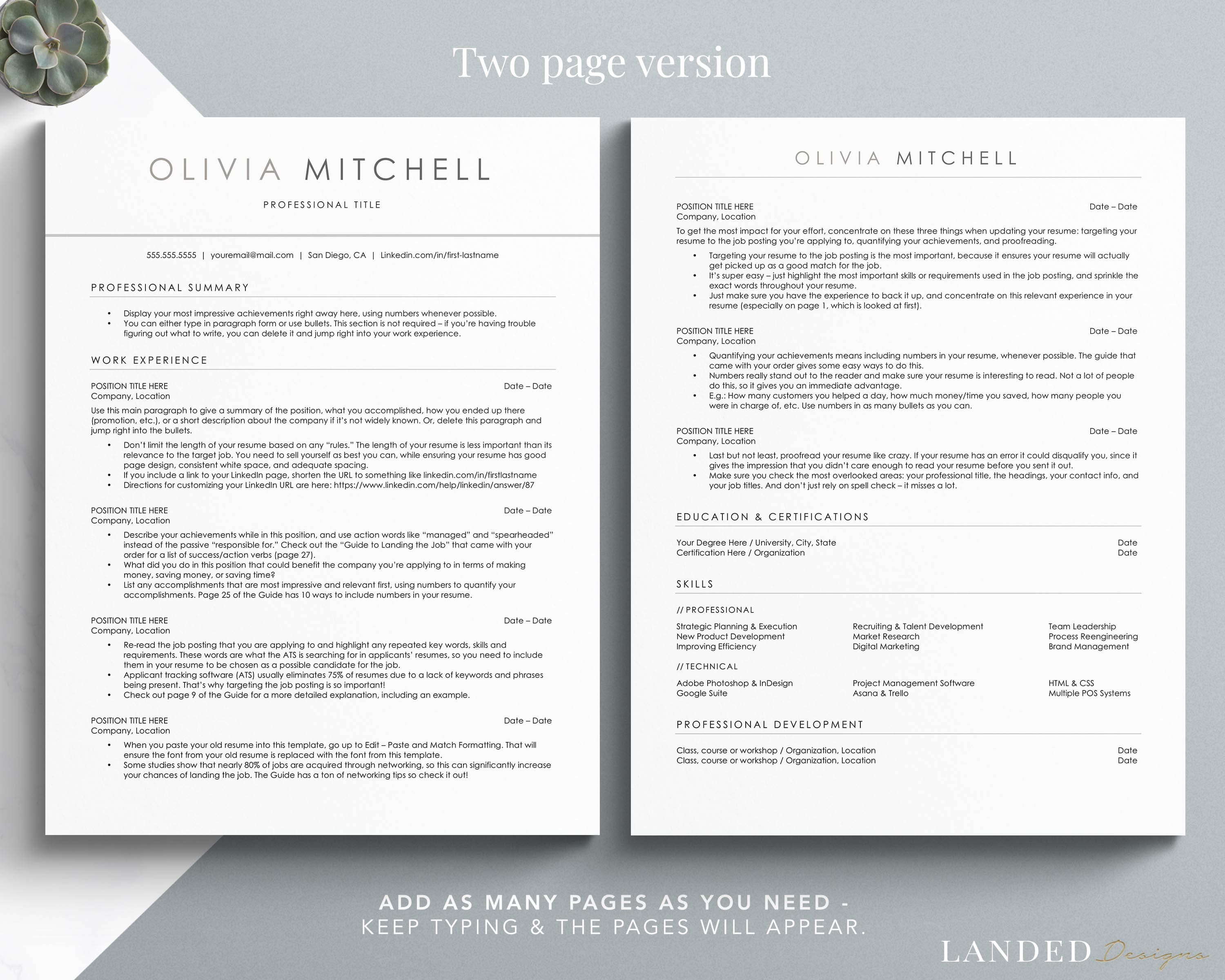 Best CV Resume Format 2021 2022