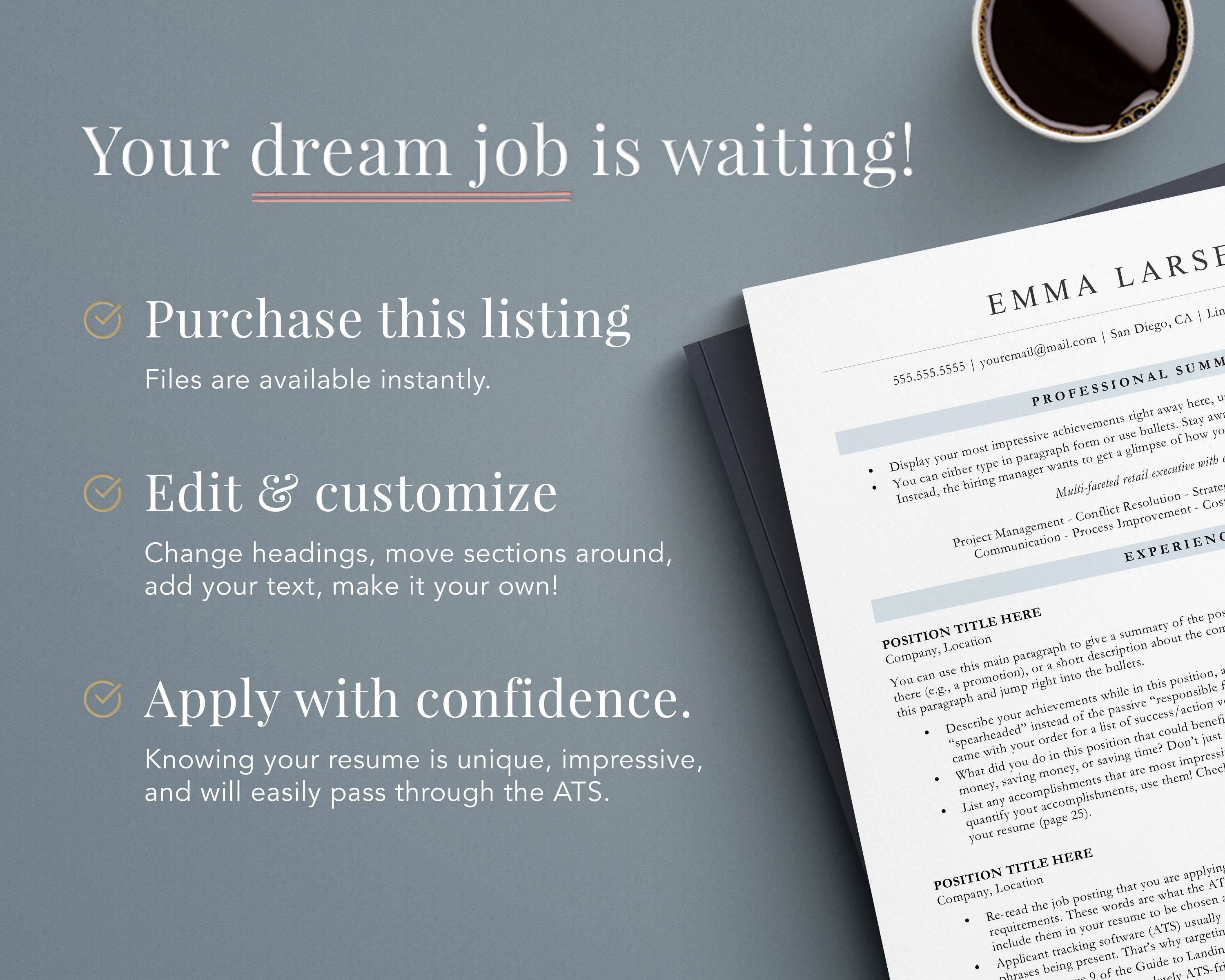 how to get a job immediately