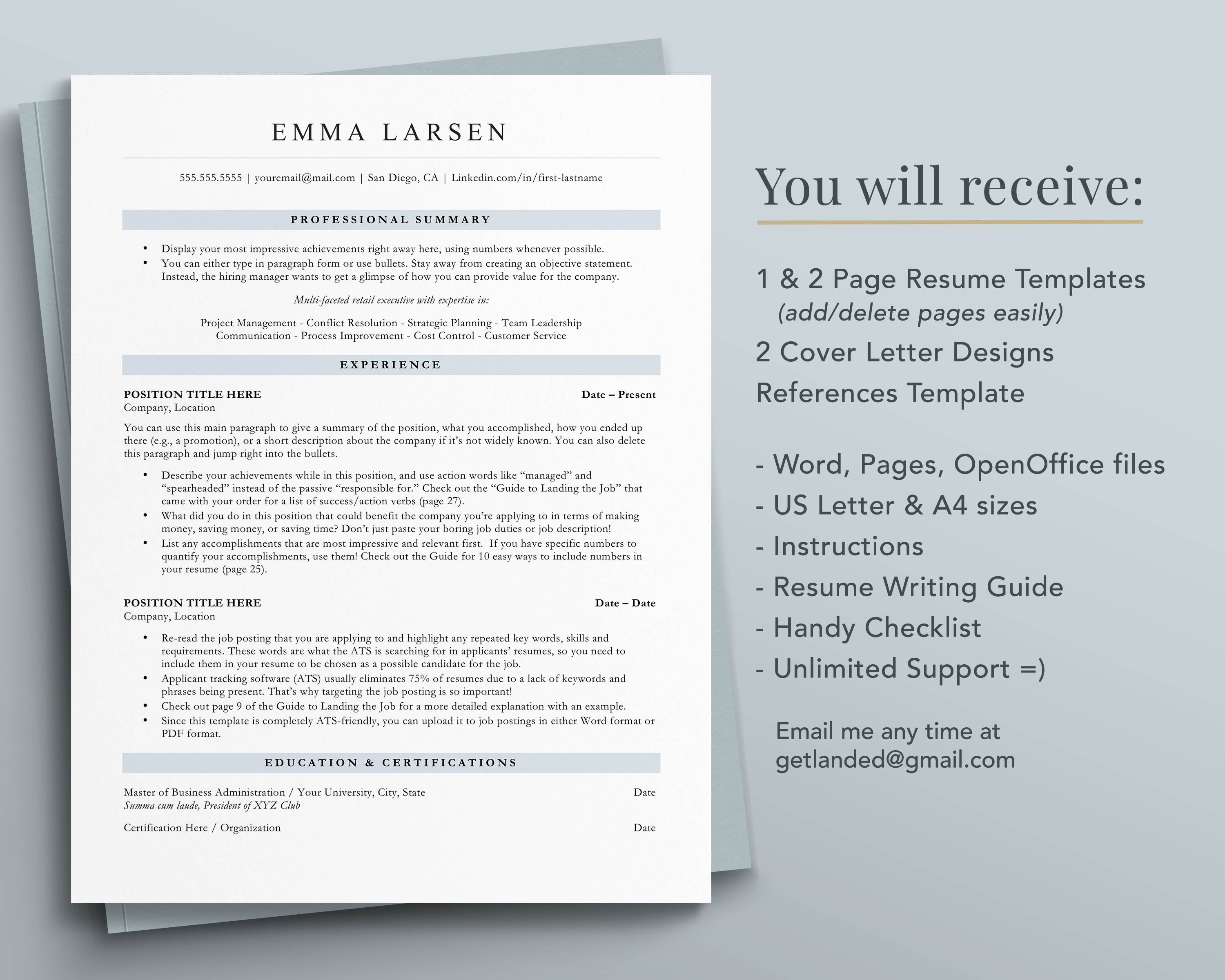 Best ATS Resume Template for 2021