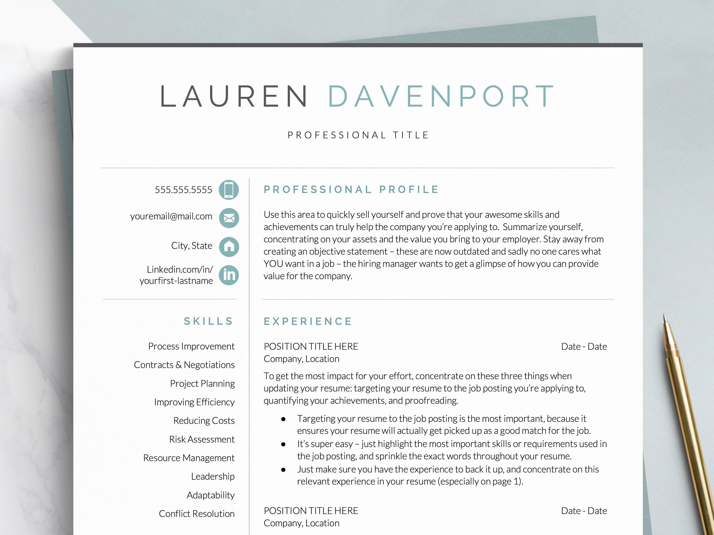 best resume templates for google docs word and pages