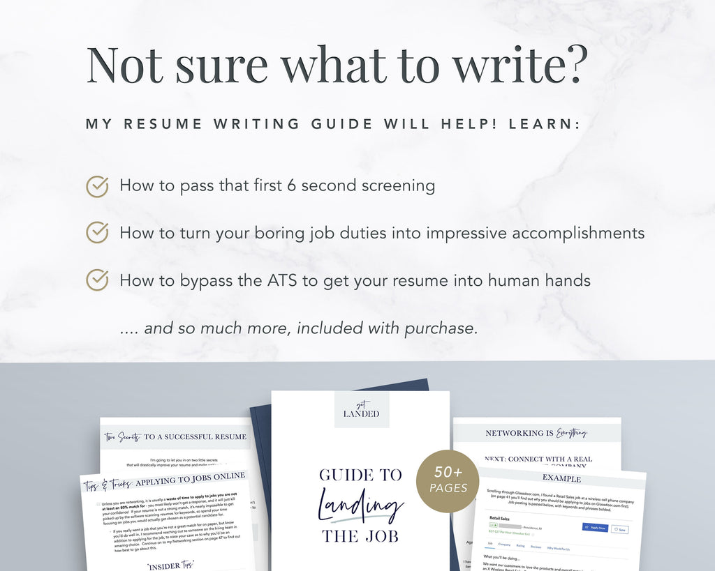 resume writing tips pdf file