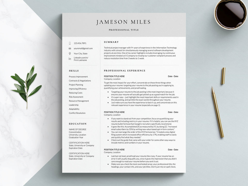 two column resume template sales executive resume