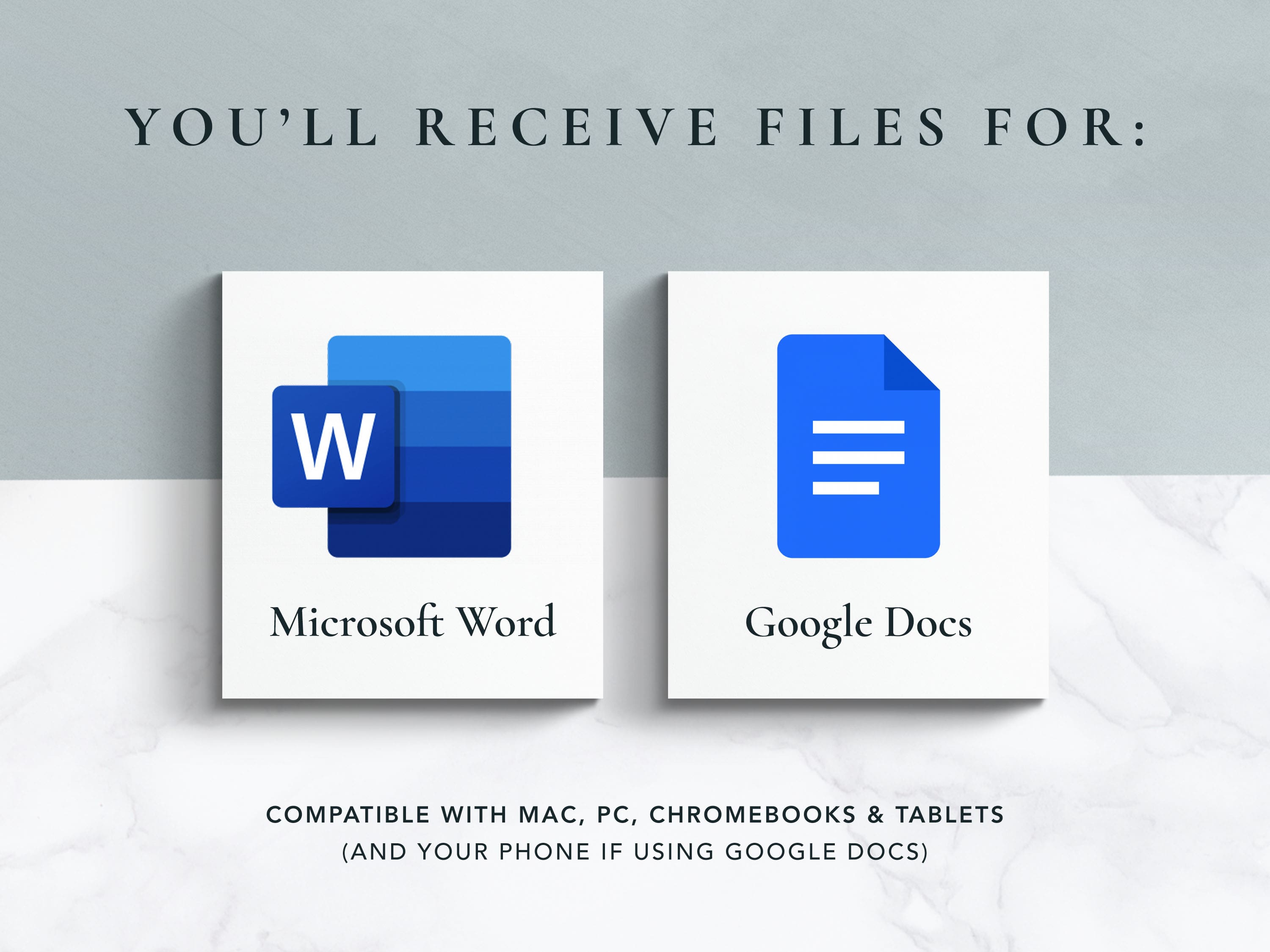 Cover Letter Template for Google Docs & Word, includes Examples