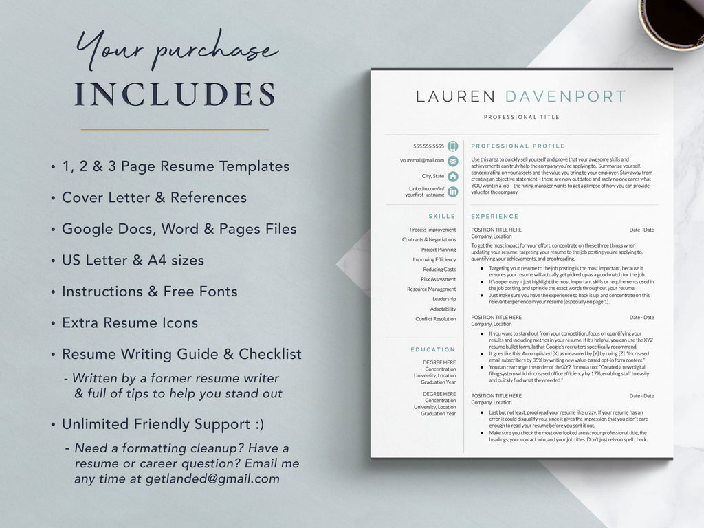 marketing project manager resume