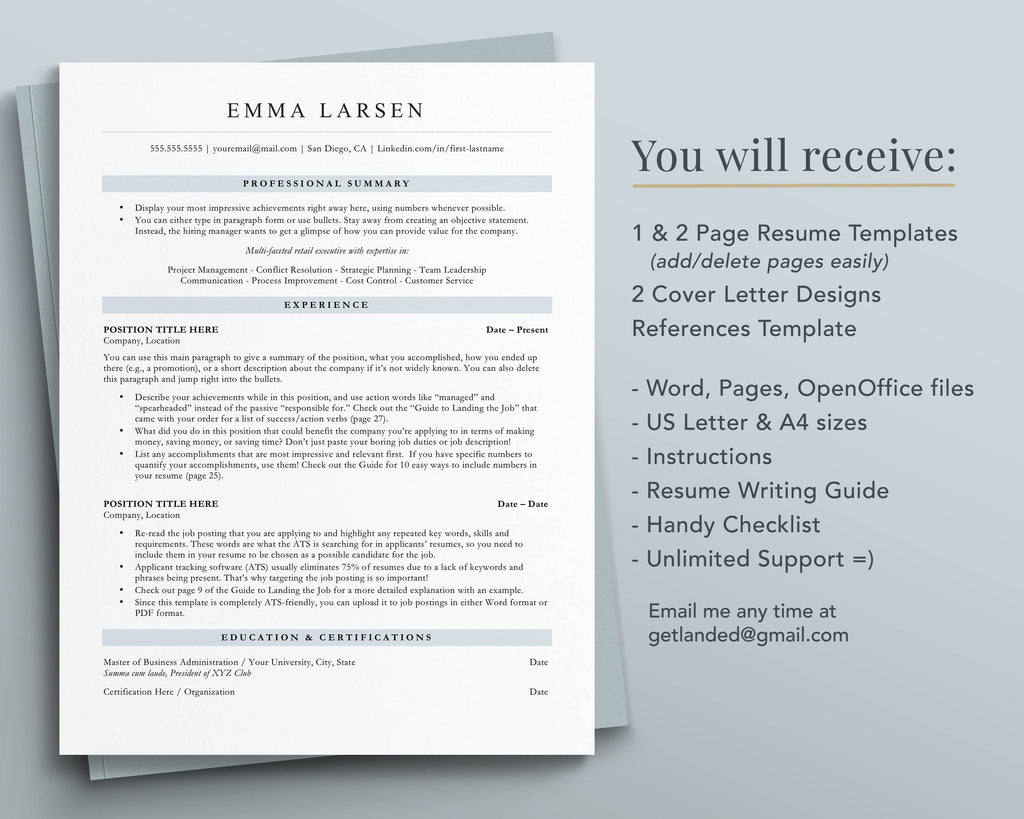 Best ATS Resume Template for 2021